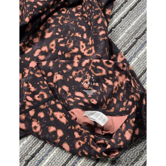 Varley Luna Legging in Red Textured Animal Small - Picture 5 of 7